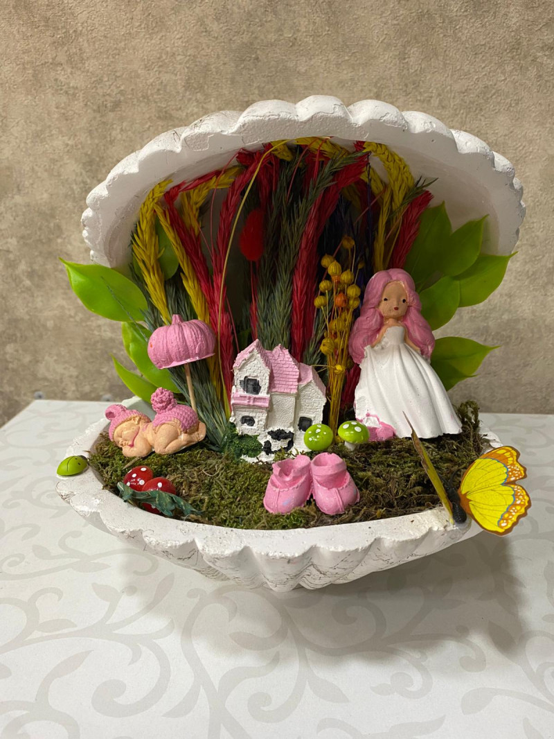 Pembe Renkli Bebek Teraryum