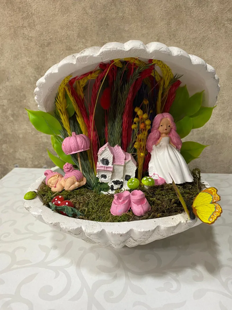 Pembe Renkli Bebek Teraryum
