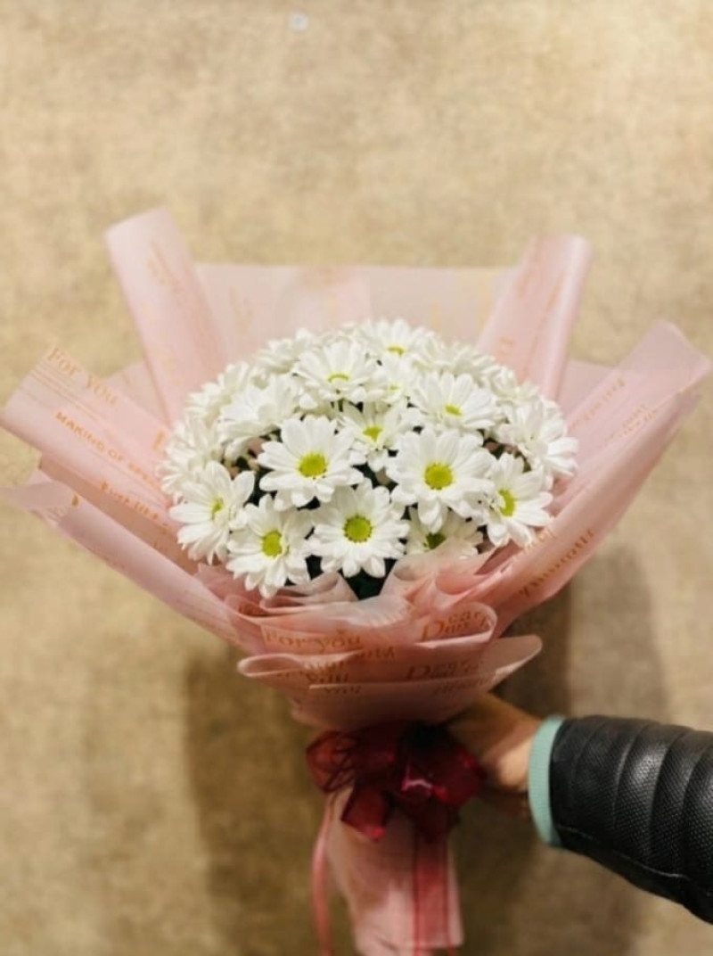 Beyaz Papatya Buketi